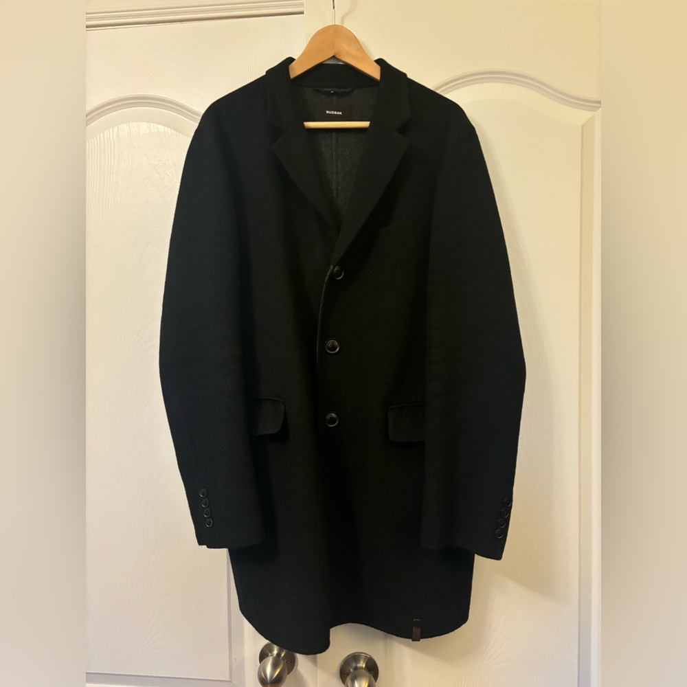 RUDSAK Black Men's Coat